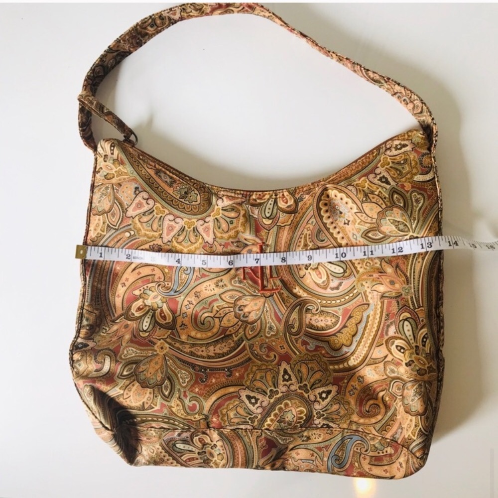 Ralph Lauren paisley shoulder bag - Picture 10 of 12